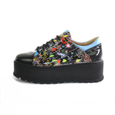 Pantofi Casual Dama Din Piele Naturala,Amina,Multicolori 2